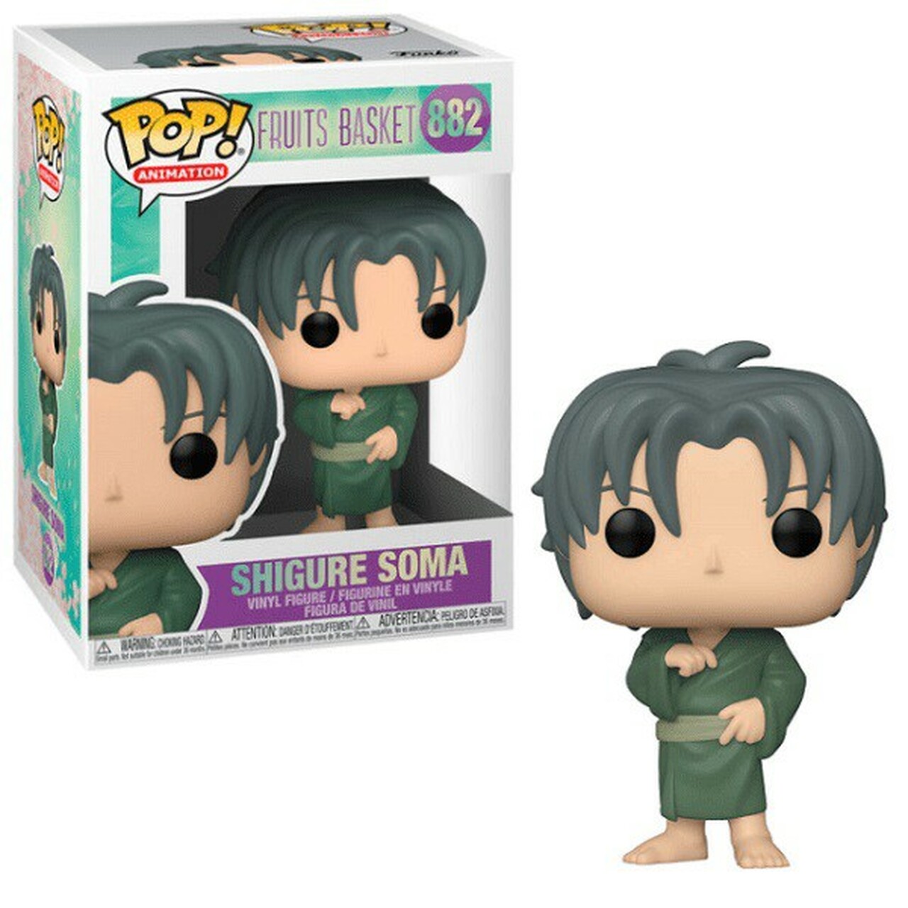 Shigure Sohma Figure Fruits Basket Funko Pop Animation 3.75 Inches Funko Pop 882