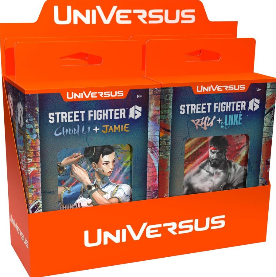 Street Fighter Starter Deck - TCG Trading Card - Universus - Random Design