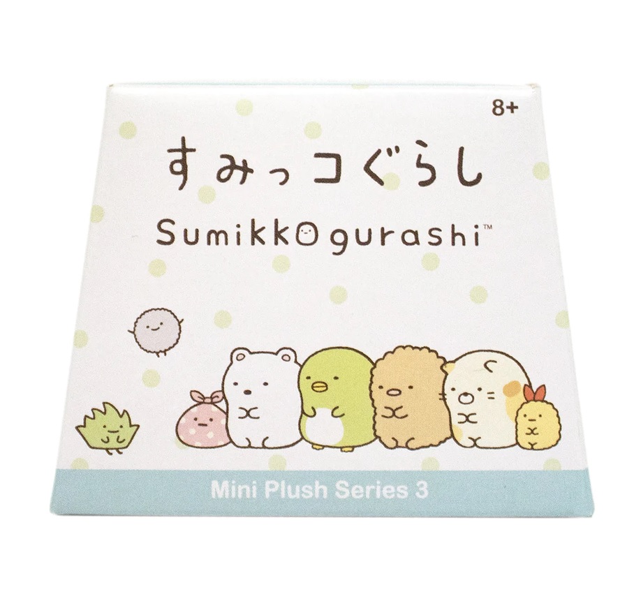 Sumikkogurashi Mini Plush Keychain Random Blind Box - Series 3