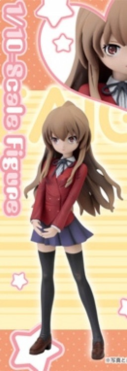 Taiga Aisaka Figure, 1/10 Scale Pre-Painted Statue, Toradora!, A-Toys
