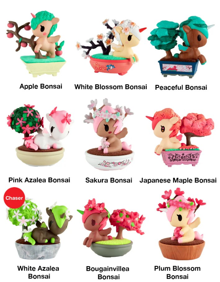Tokidoki Unicorno Botanical Bonsai Random Blind Box Figure