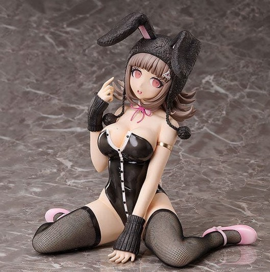 Chiaki Nanami Figure, Black Bunny Ver, 1/4 Scale, Danganronpa 2, Sayonara Zetsubou Gakuen, FREEing