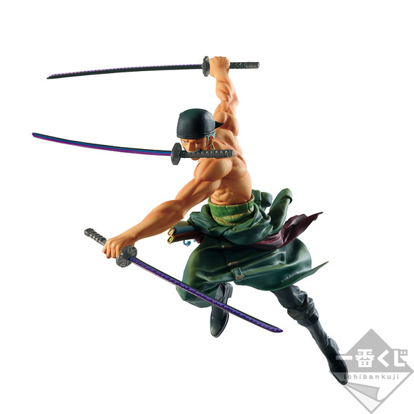 Figurine Roronoa Zoro Bandai Ichiban Kuji Masterlise - One Piece - Figurine Collection En PVC Avec Boîte