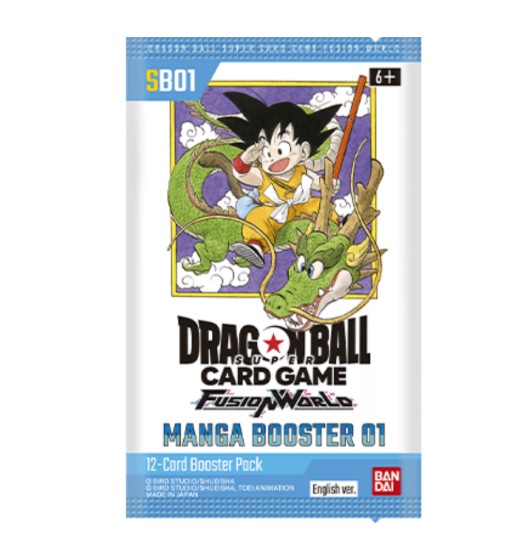 Dragon Ball Card Game Fusion World Manga Booster 01 - 1 Pack