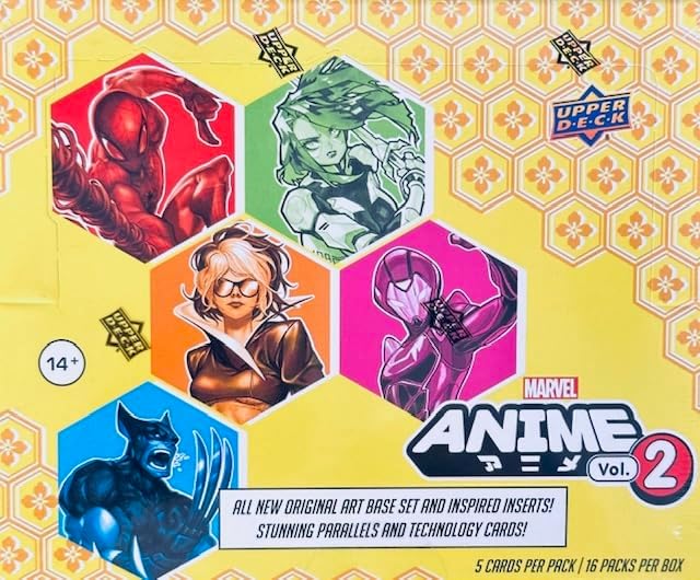 Marvel Anime Vol. 2 Booster Box Upper Deck 2023 - Trading Cards