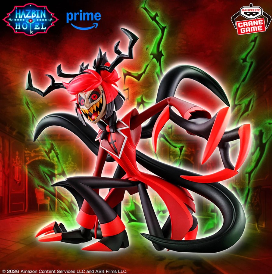 Alastor Radio Demon Figure, Hazbin Hotel, Banpresto
