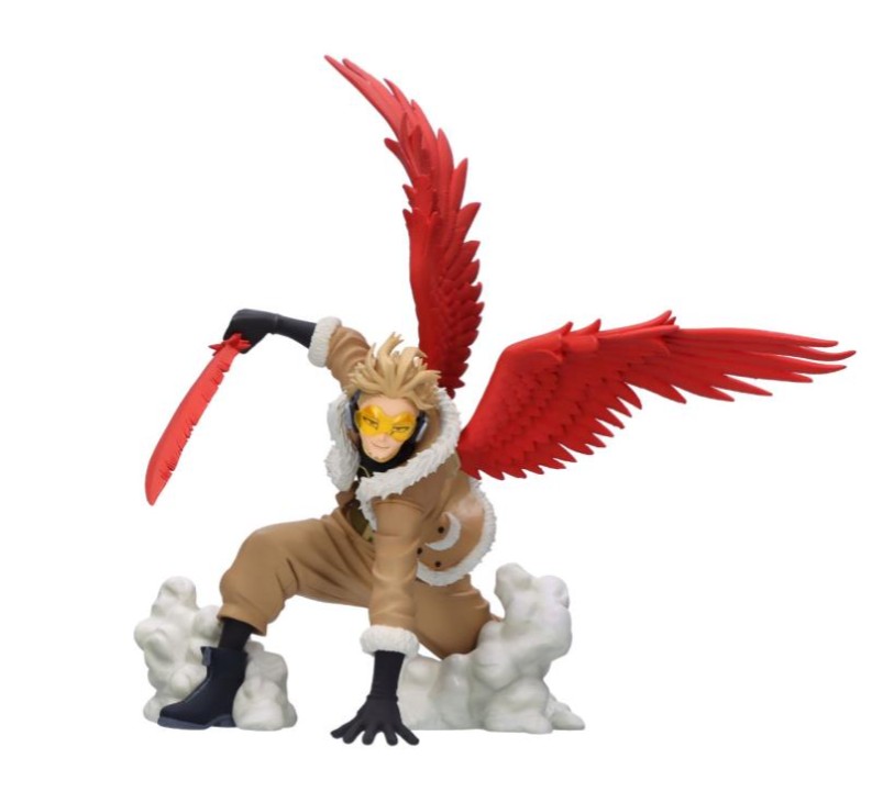 Hawks Figure The Amazing Heroes Plus, My Hero Academia, Banpresto