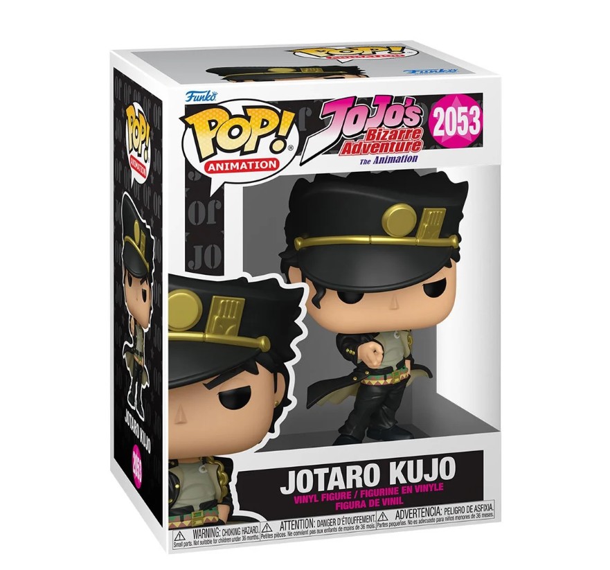 Jotaro Kujo Figure, Jojos Bizarre Adventure, Funko Pop Animation 2053