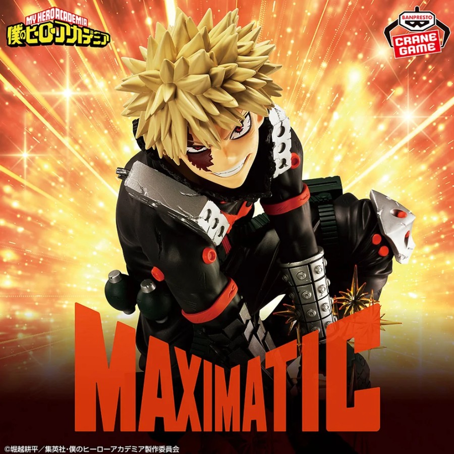 Katsuki Bakugo II Figure, Maximatic, My Hero Academia, Banpresto