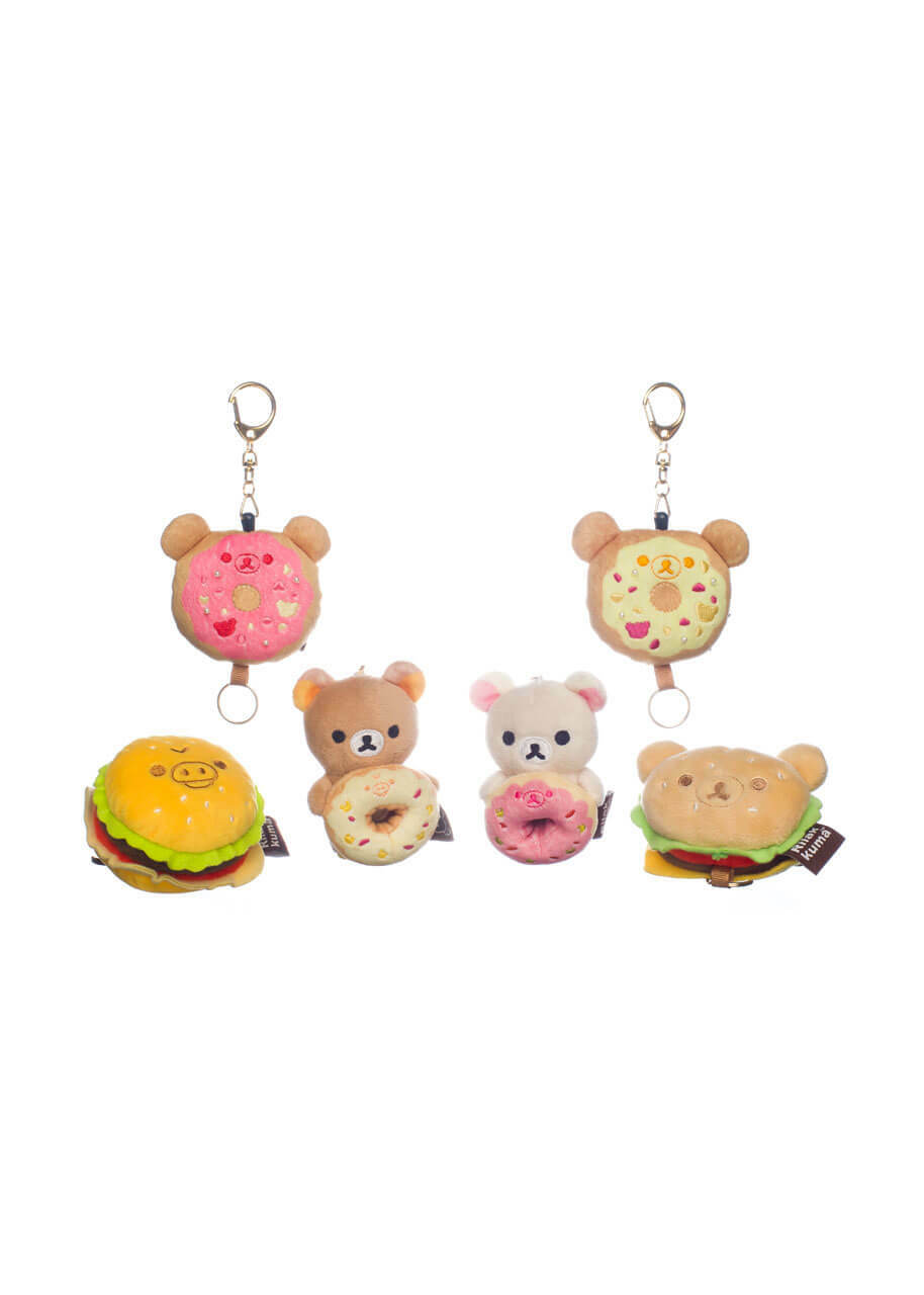 San-x Rilakkuma Deli Plush Keychain Random Blind Box