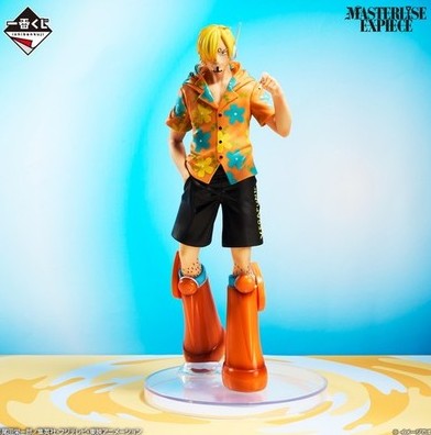 Sanji Figure, Ichiban Kuji C Prize, Masterlise Expiece, One Piece, Bandai