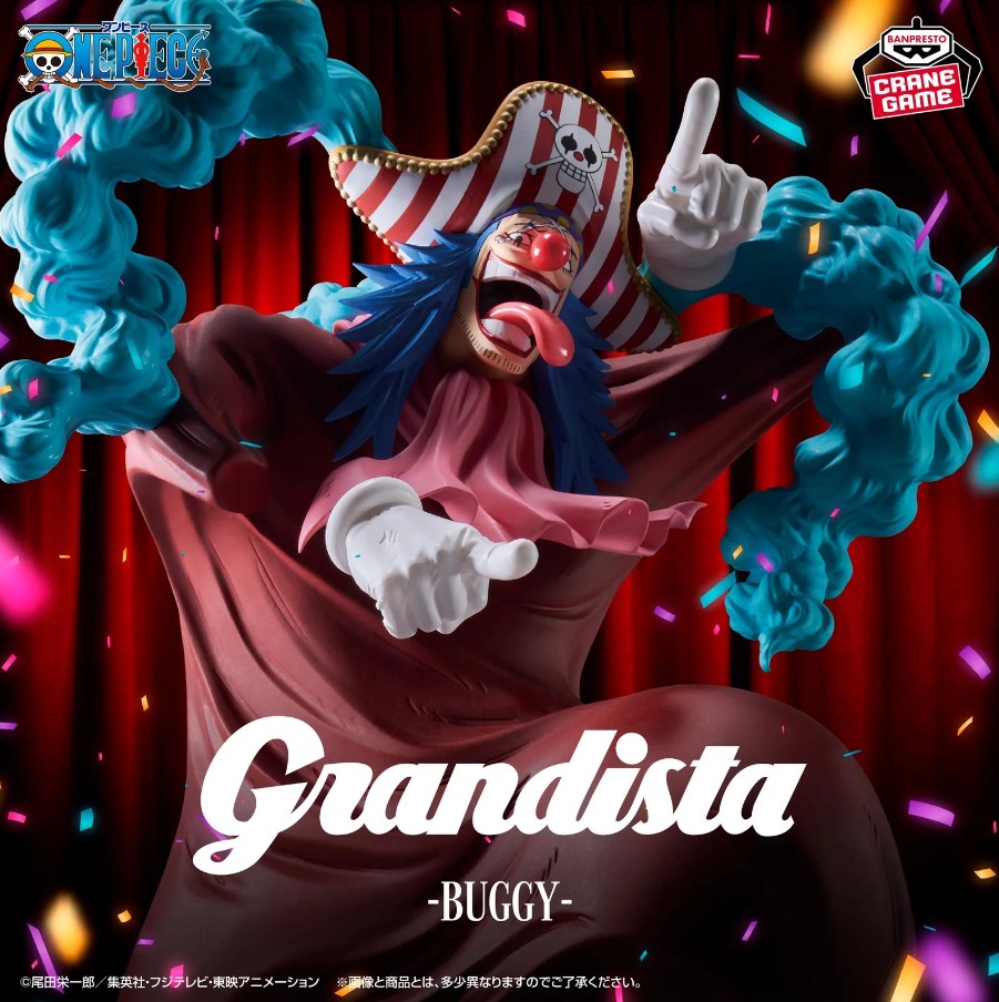 Buggy Figure, Grandista, One Piece, Banpresto
