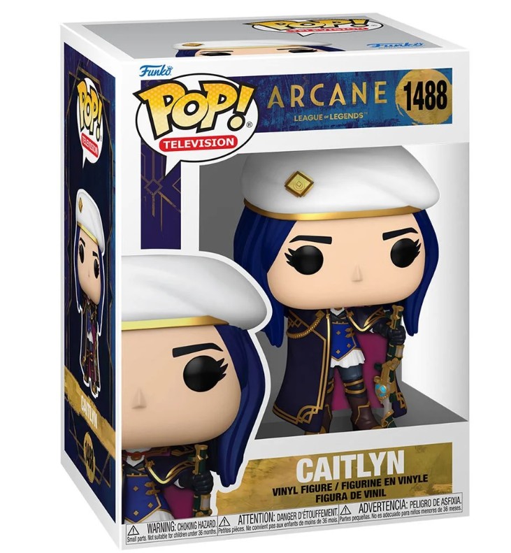 Caitlyn Arcane League of Legends Funko Pop 1488