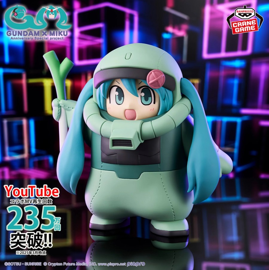 Hatsune Miku X Gundam Figure, Anniversary Special Project, Banpresto