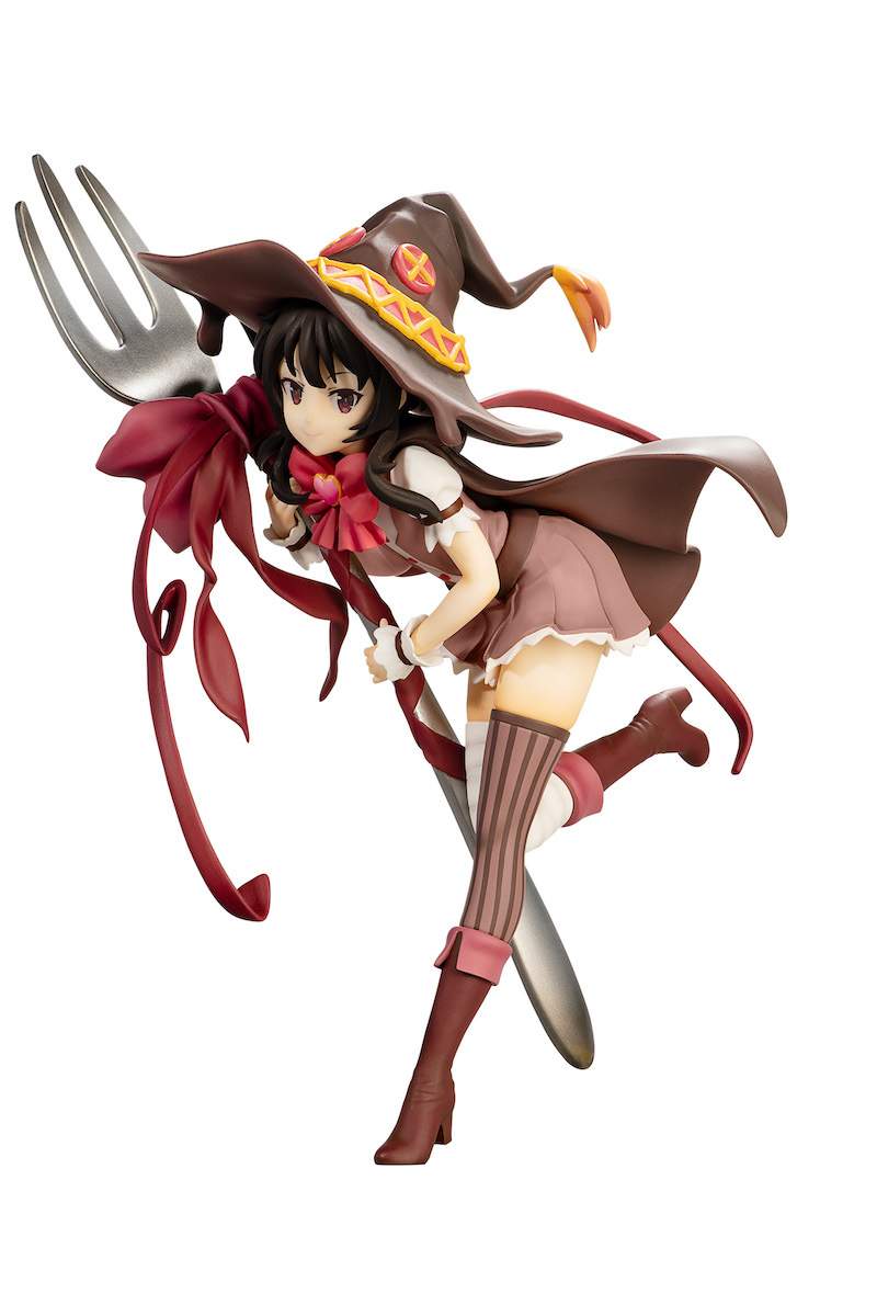 Megumin Figure, Sweet Happy Life, Milk Chocolate, Ichiban Kuji A Prize Figure, KonoSuba Gods blessing on this wonderful world! Movie, Bandai