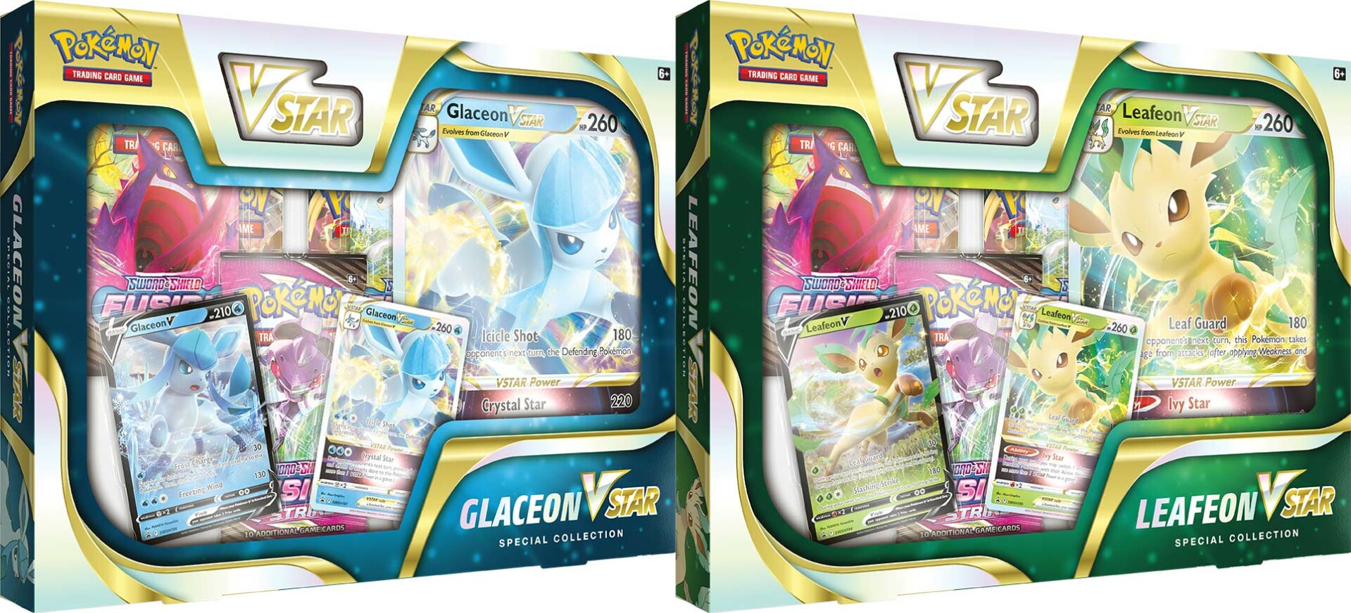 Pokemon TCG: Glaceon/Leafeon V Star