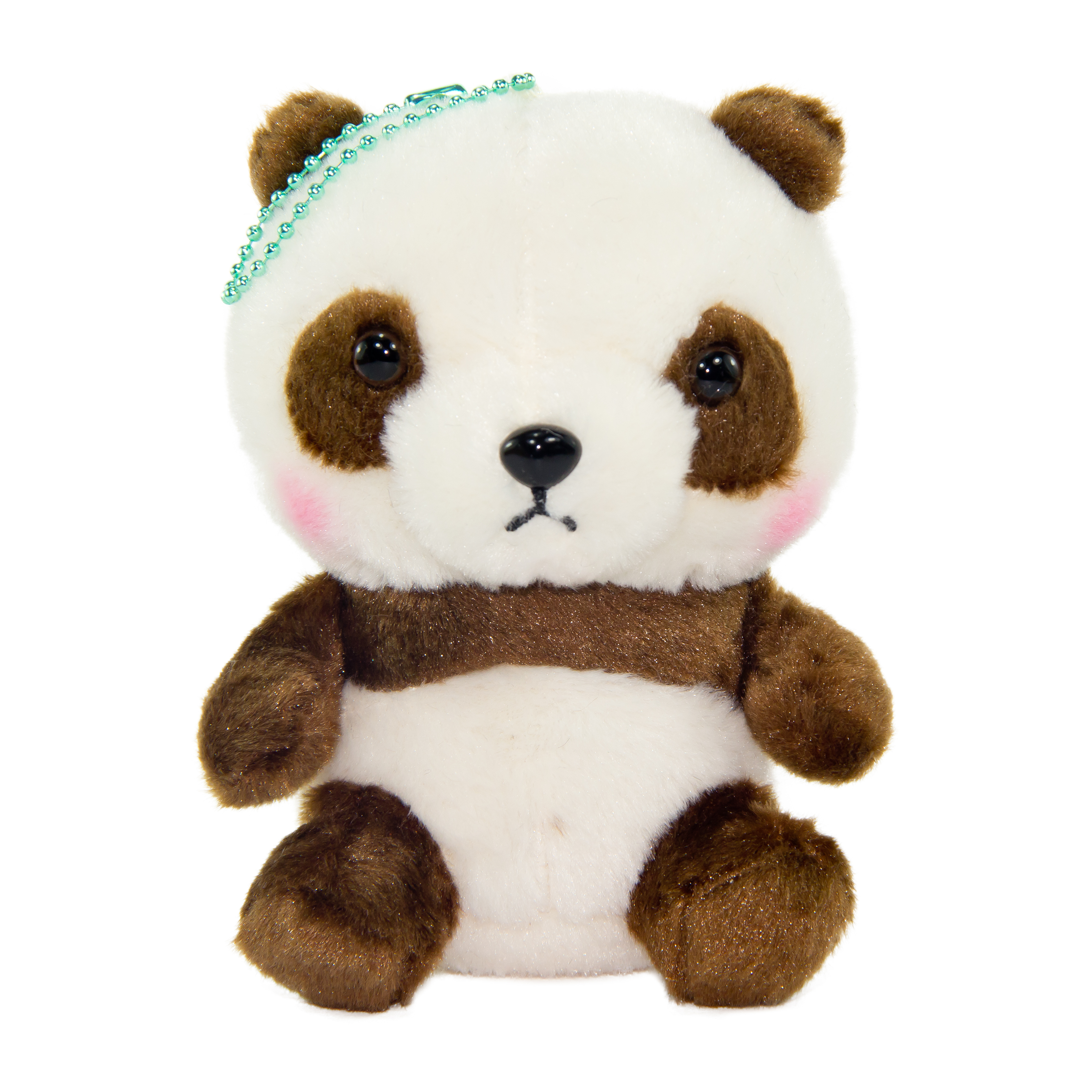 Plush Panda, Amuse, Honwaka Panda Baby, Chocolate Milk, Brown / White, 5 Inches