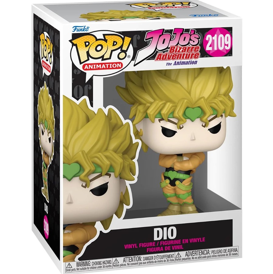 Dio Figure, Jojos Bizarre Adventure, Funko Pop Animation 2109