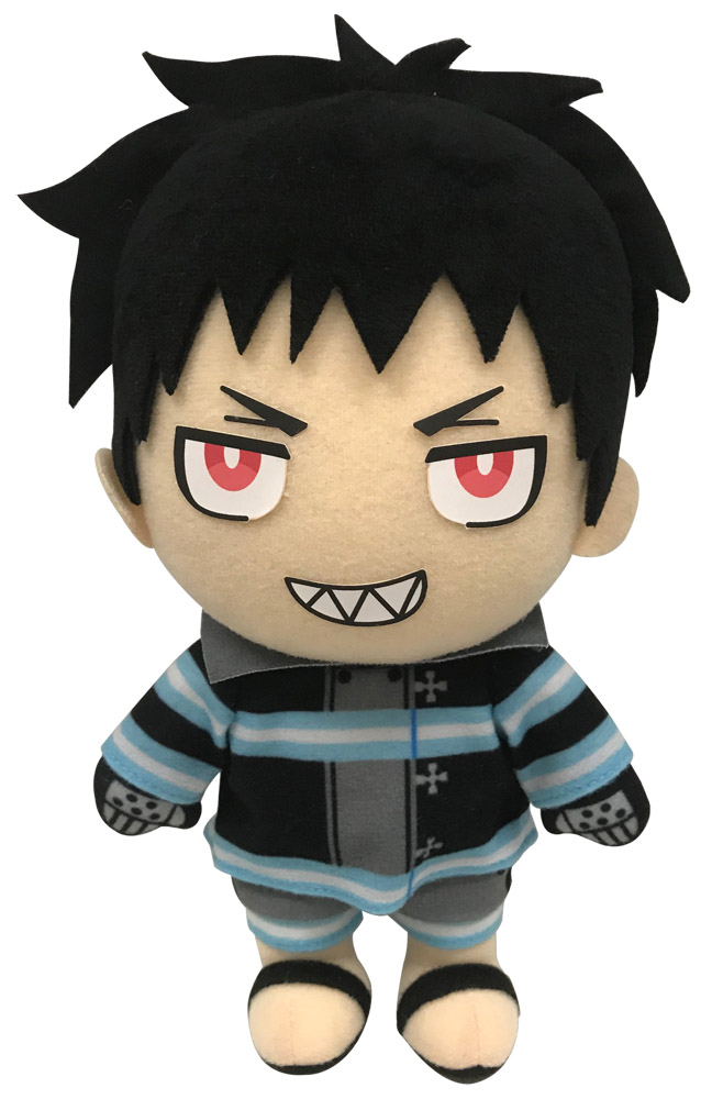 Fire Force Shinra Kusakabe Fireman Uniform Plush 8