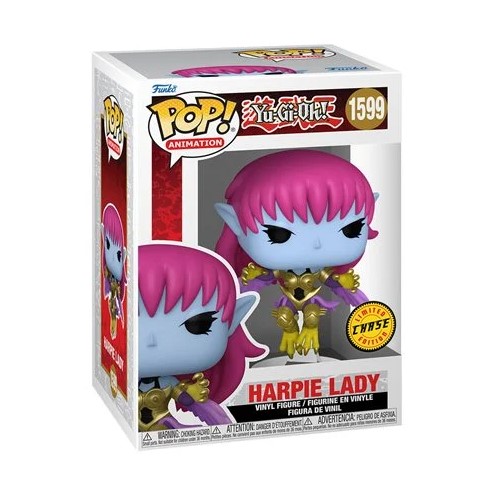Harpie Lady Figure Yu-Gi-Oh Funko Pop Animation 3.75 Inches - Chase Limited - Funko Pop 1599
