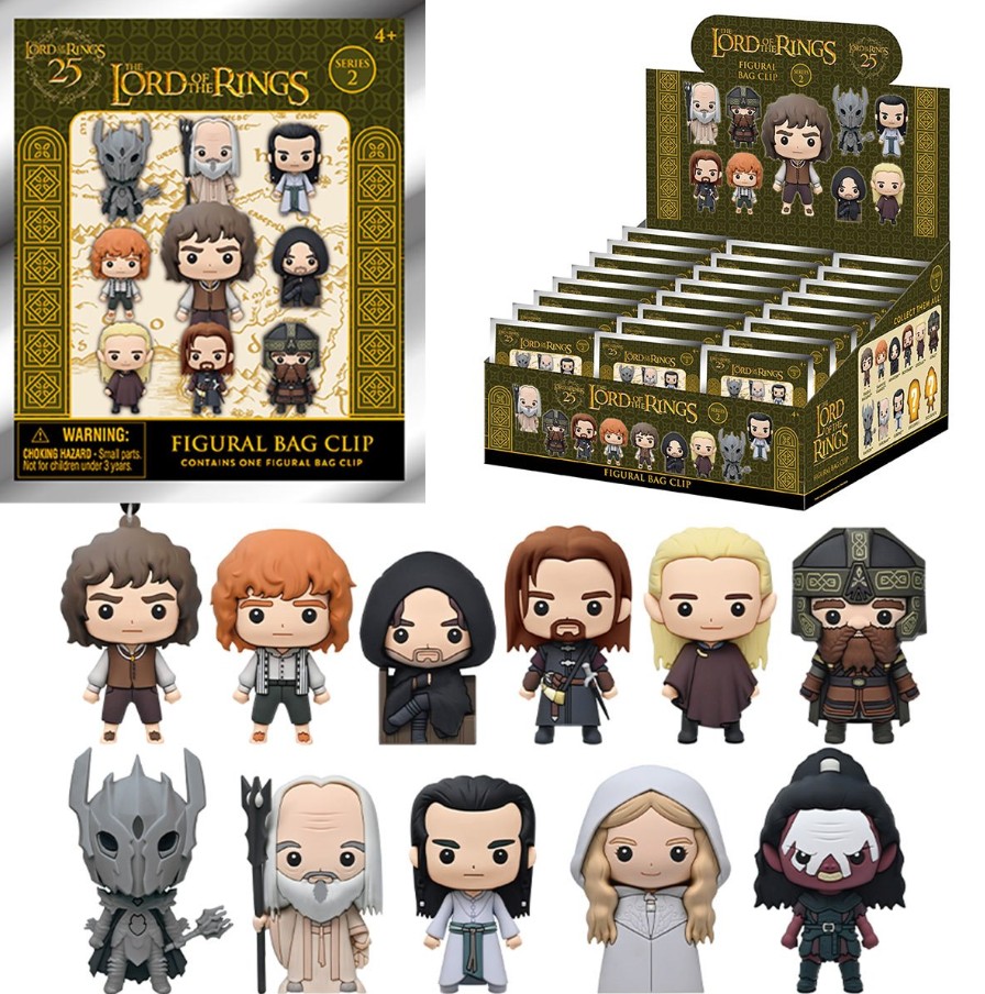 The Lord of the Rings 3D Figural Bag Clip - Random Pick