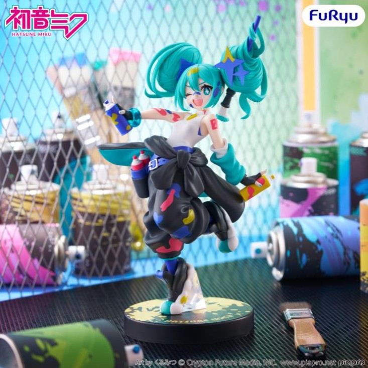 Hatsune Miku Figure, Another Color, Muchute, Vocaloid, Furyu