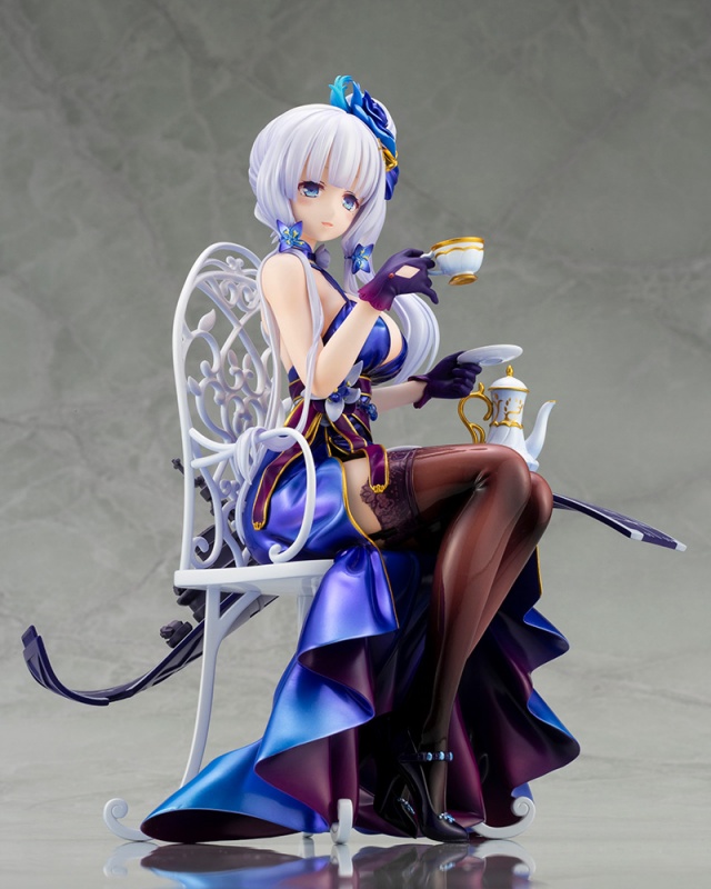 Illustrious Figure, Endless Tea Party, 1/7 Scale Pre-Painted Statue, Azur Lane, Kotobukiya