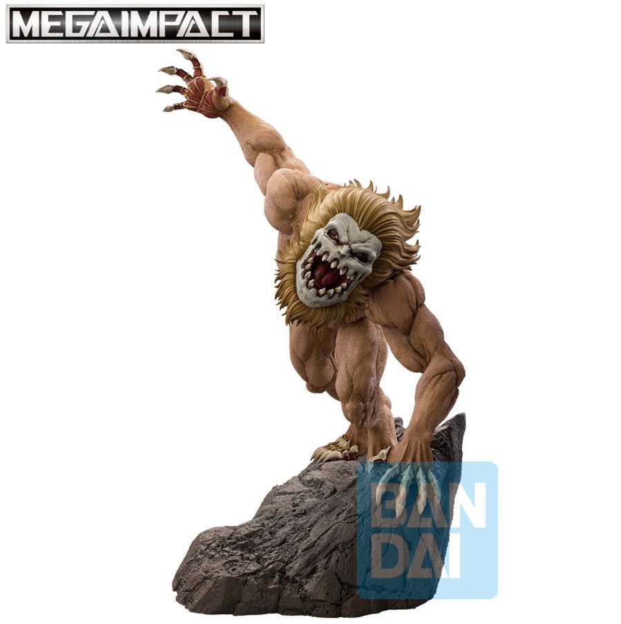 Jaw Titan Figure, Ichibansho, Attack On Titan Final Season, Bandai