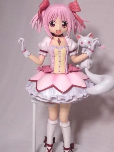 Madoka Kaname, With Kyubey, Premium Figure - Prize A, Puella Magi Madoka Magica, Banpresto