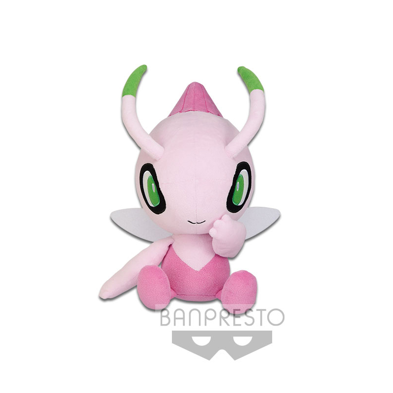 Shiny Celebi Plush Doll Pokemon The Movie Koko Big Size 10 Inches Banpresto