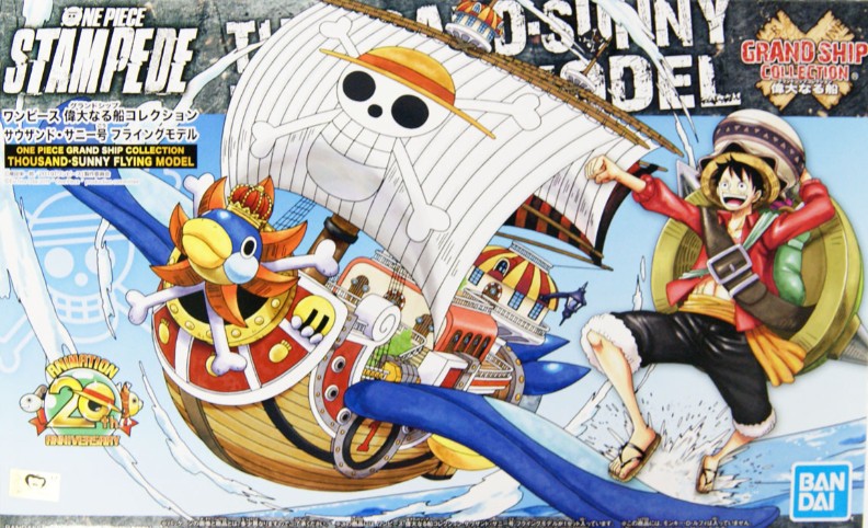 Bandai Hobby - One Piece - Grand Ship Collection - Thousand Sunny Flying - Model Kit - 15