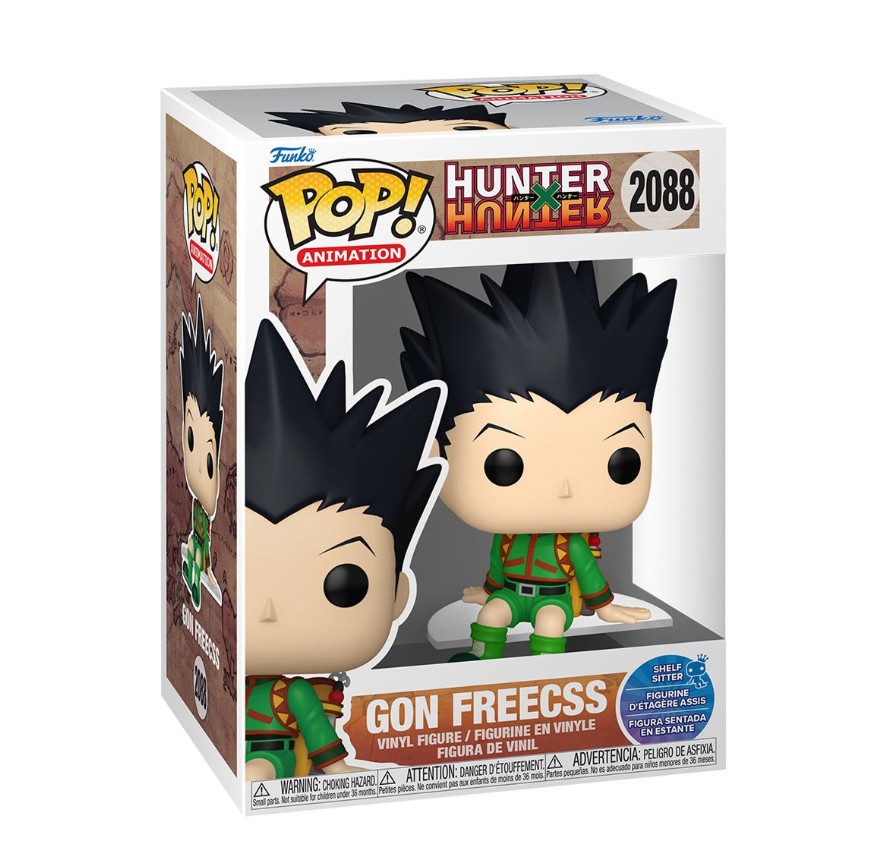 Gon Freecss Figure, Sitting, Hunter X Hunter, Funko Pop Animation 2088
