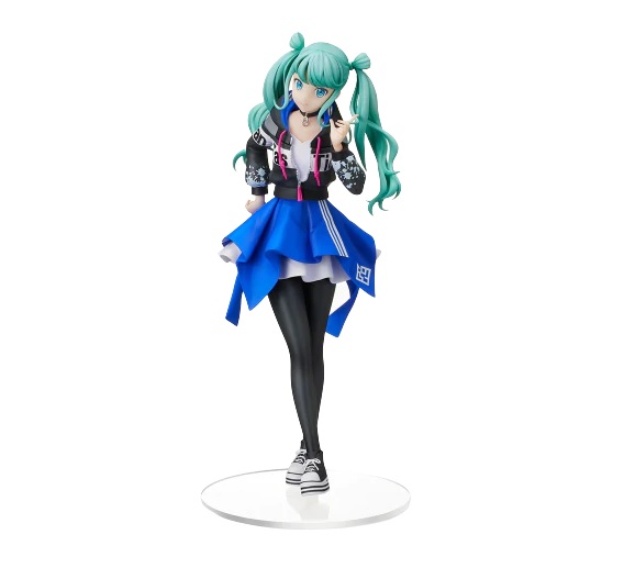 Hatsune Miku Figure, Vivid Bad Squad, Street World, Project Sekai Colorful Stage, Super Premium Figure, SPM, Vocaloid, Sega