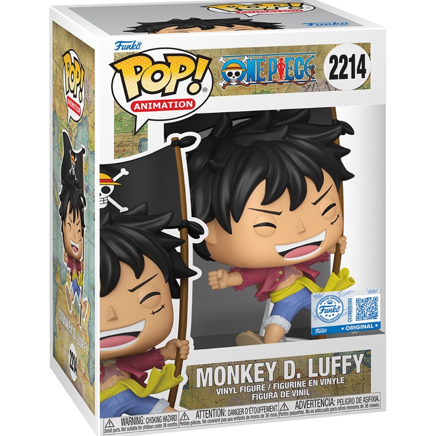 Luffy Figure One Piece Funko Original 2214