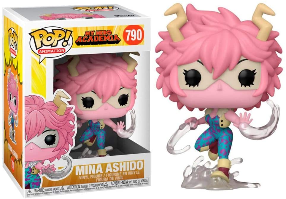 Mina Ashido Figure My Hero Academia Funko Pop Animation 3.75 Inches Funko Pop 790