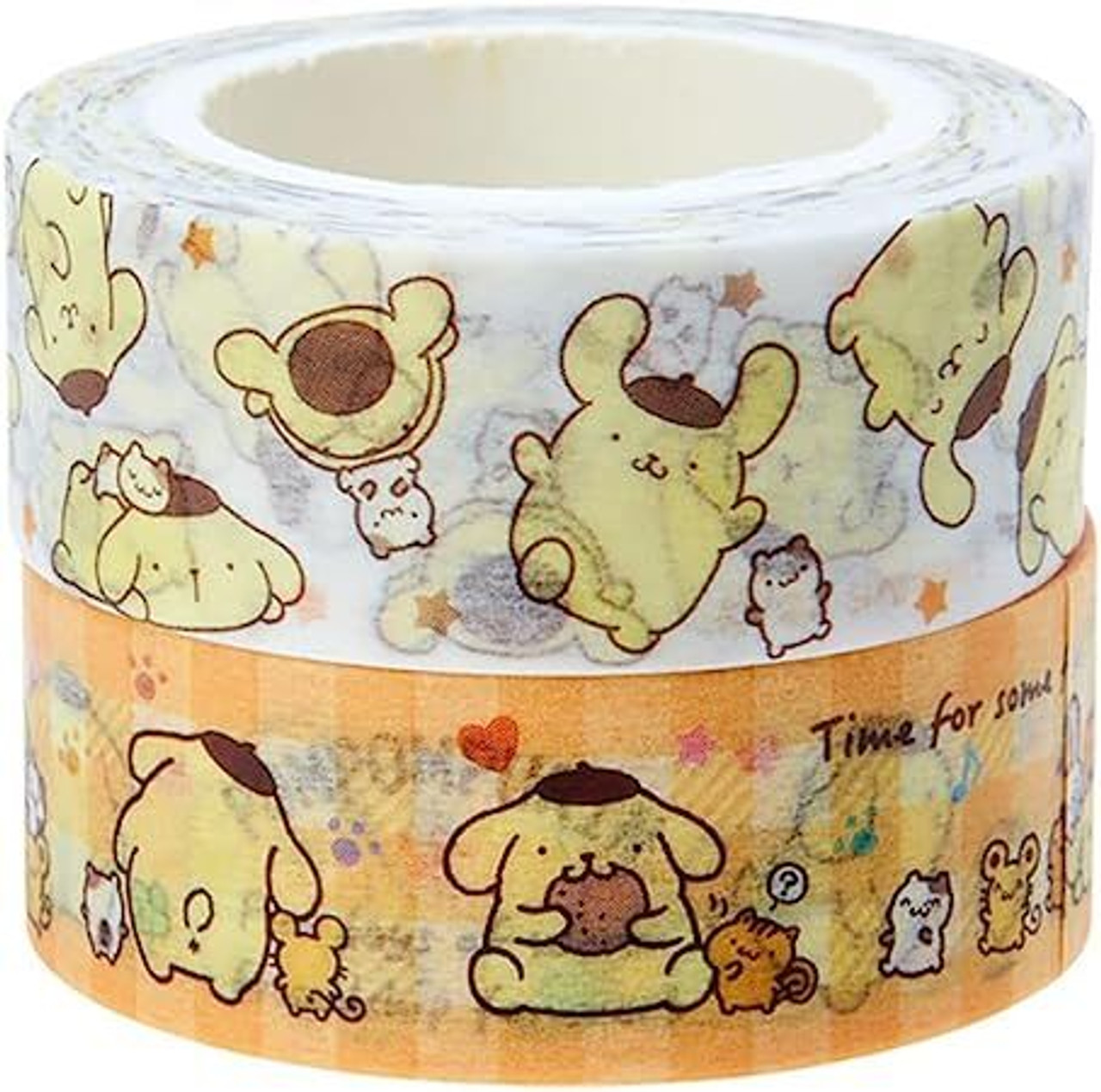 Sanrio Pom Pom Purin Washi Tape Washi-Tape Orange