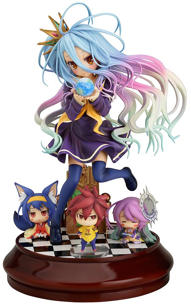 Shiro Figure, 1/7 Scale Pre-Painted Statue, No Game No Life, Phat!