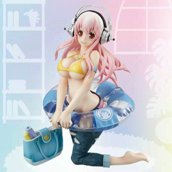 Super Sonico, Summer Memories Ver. With Swim Ring, Super Sonico, Everyday life, Furyu