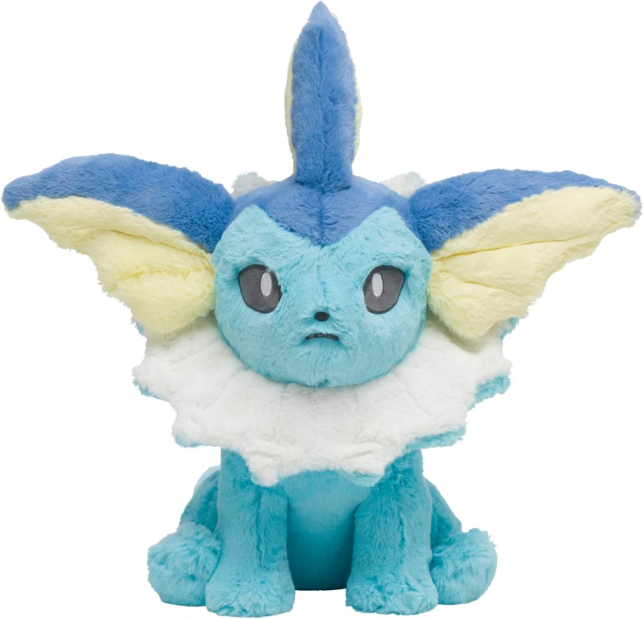 Vaporeon Plush Doll Fuzzy Comfy Friends 17 Inches Pokemon