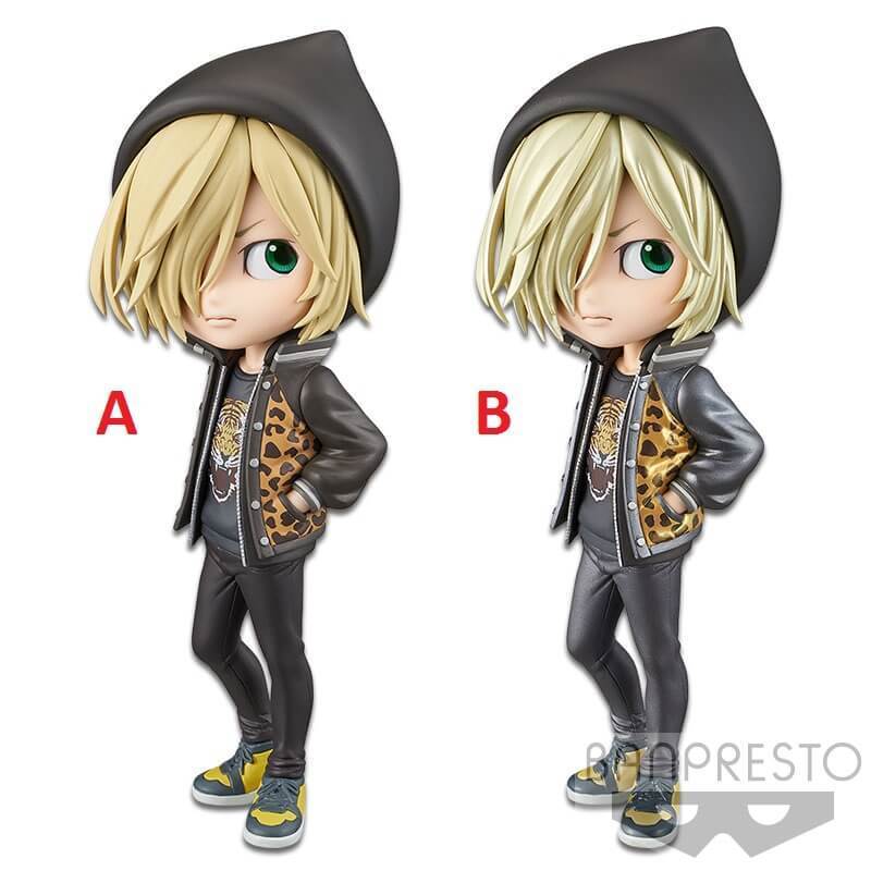 Yuri Plisetsky (Yurio), B Figure, Black Hoodie, Yuri!!! On Ice, QPosket, Banpresto