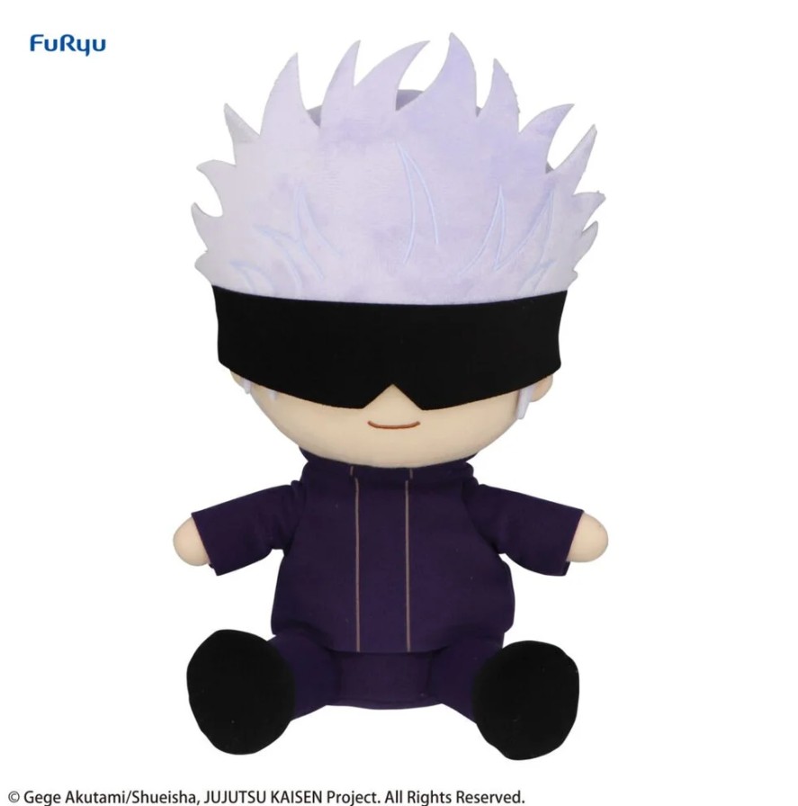 Chibi Satoru Gojo Plush Doll Jujutsu Kaisen 8 Inches Furyu
