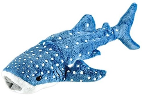 First Arrow Stuffed Marshmallows Shark Plush Doll, Standard Size, Blue, 7 Inches