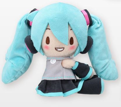 Hatsune Miku Plush Doll, Attaching Plush, Small Size, 6 Inches, Vocaloid, Sega