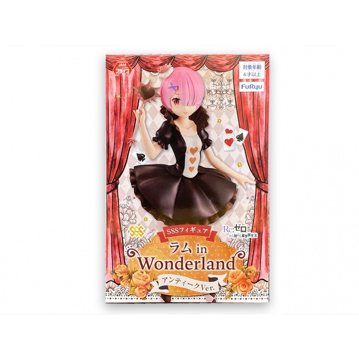 Figurine Re:Zero - RAM IN WONDERLAND - Marque FuRyu - Neuf Sous Blister