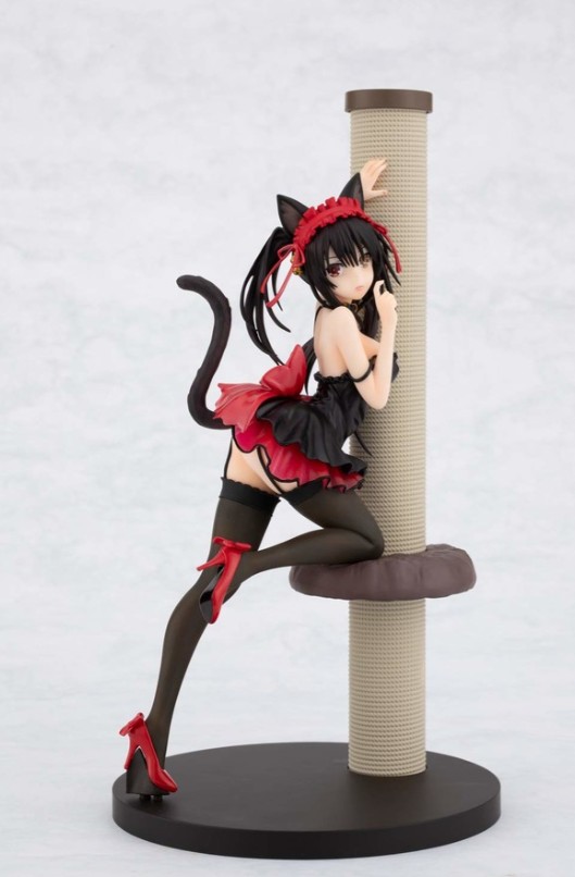 Tokisaki Kurumi Figure, Black Cat Ver., 1/7 Scale Pre-Painted Statue, Date A Live III, Kadokawa