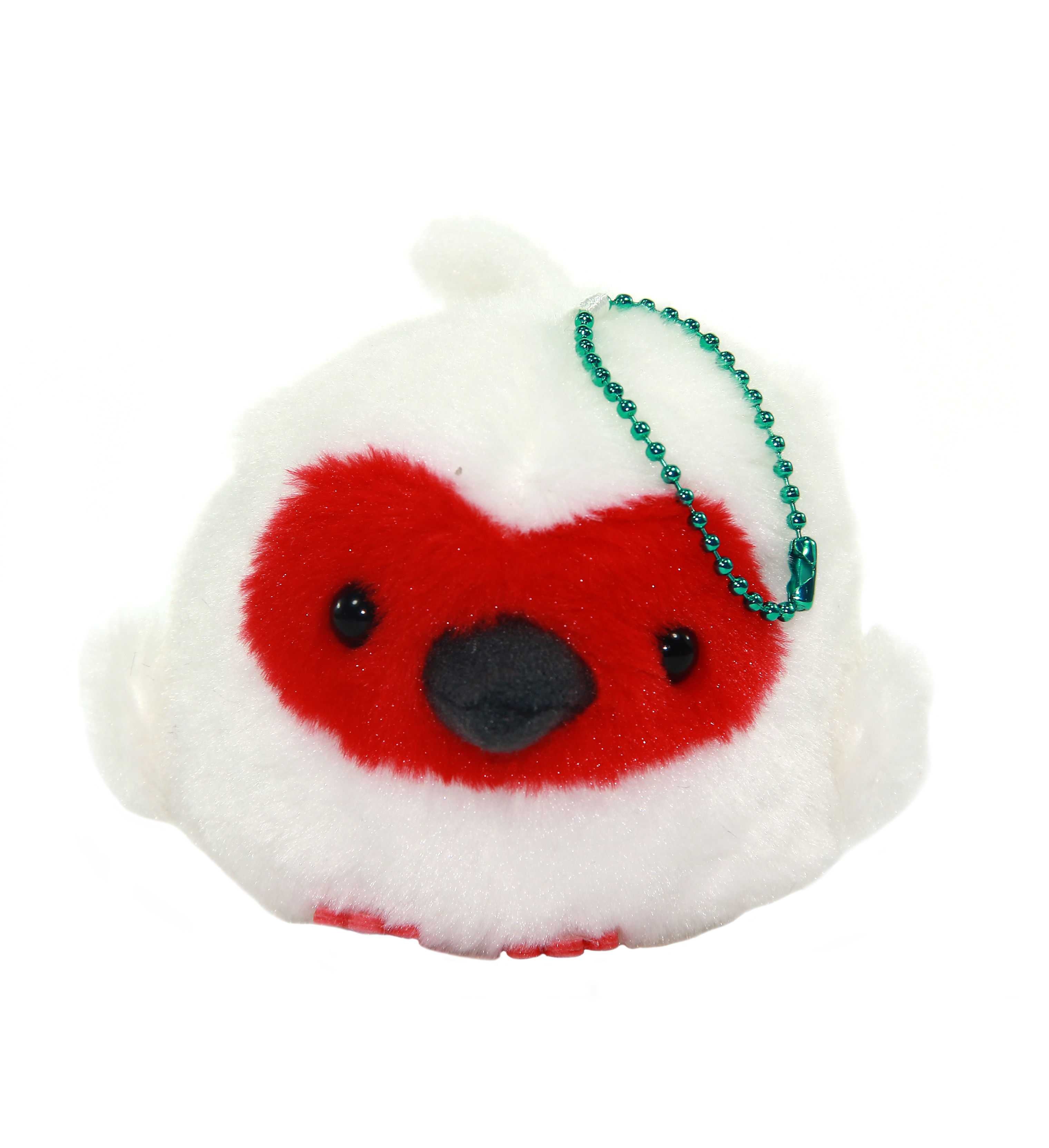 Plush Bird Amuse Kotori Tai Crested Ibis White Red 4 Inches