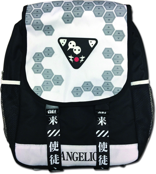 Evangelion Sachel Backpack Black White