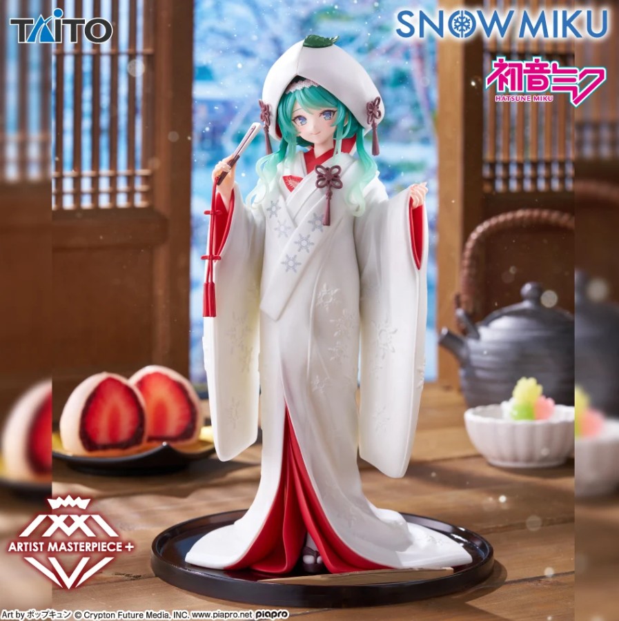 Hatsune Miku Figure, Snow Miku 2013 Ver. , Artist Masterpiece, Vocaloid, Taito