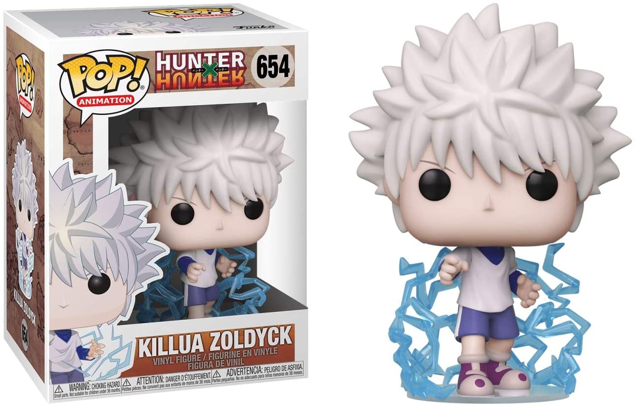 Killua Zoldyck Hunter X Hunter Funko Pop Animation 3.75 Inches Funko Pop 654