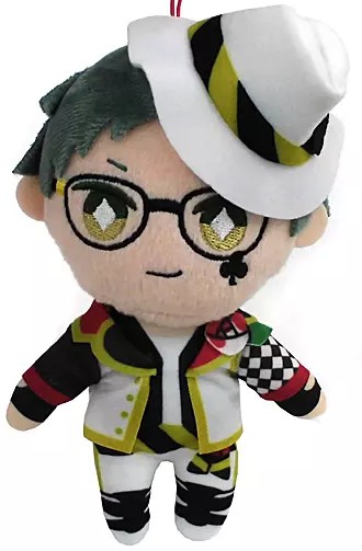 Trey Clover Plush Doll Strap Sega 6 Inches Twisted Wonderland - Dorm Uniform Ver 2